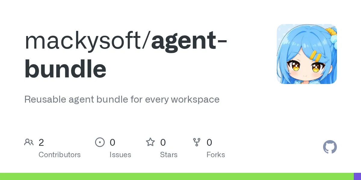 mackysoft/agent-bundle のリポジトリサムネイル