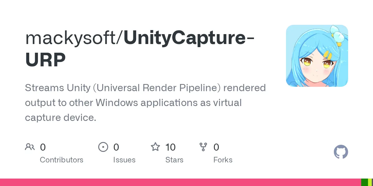 mackysoft/UnityCapture-URP のリポジトリサムネイル